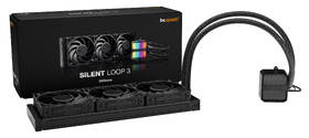 Vodní chladič be quiet! Silent Loop 3 ARGB 360mm černá barva
