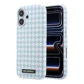 Kryt na mobil Karl Lagerfeld PU Houndstooth Resin Plate MagSafe na Apple iPhone 17 modrý

 obrázek produktu 1 z 6