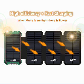 Powerbanka Viking EP16W 16000 mAh, solární černá

 obrázek produktu 8 z 8