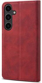 Pouzdro na mobil flipové Lenuo Leather na Samsung Galaxy S24+ 5G červené

 obrázek produktu 3 z 3
