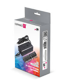 Napájecí adaptér Connect IT CI-133 univerzální pro notebooky, 90 W 

 obrázek produktu 3 z 3