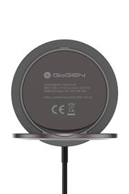 Bezdrátová nabíječka GoGEN s MagSafe funkcí a kovovým držákem černá

 obrázek produktu 3 z 9