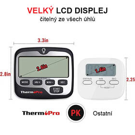 Minutka ThermoPro TM-01 stříbrné

 obrázek produktu 1 z 6