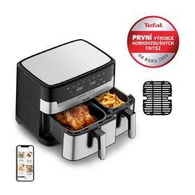 Fritéza horkovzdušná Tefal EY905D10 Dual Easy Fry & Grill 5,2 l + 3,1 l 

 obrázek produktu 9 z 10