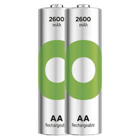 Baterie nabíjecí GP ReCyko 2600 AA (HR6), 2 ks 

 obrázek produktu 1 z 2