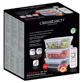 Sada potravinových dóz Classbach FHD 4020 sklo

 obrázek produktu 9 z 9