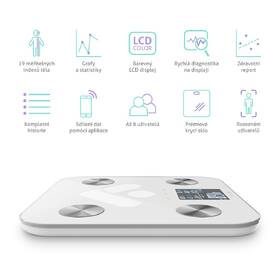Osobní váha TrueLife FitShape S6 BT bílá/sklo

 obrázek produktu 2 z 9