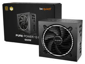 Zdroj be quiet! PURE POWER 13M 650W černý

 obrázek produktu 4 z 4