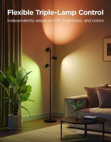 Stojací lampa Govee Tree Lamp RGBICWW, Matter černá

 obrázek produktu 2 z 5