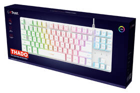 Klávesnice Trust GXT 833 Thado RGB, US layout bílá

 obrázek produktu 5 z 7