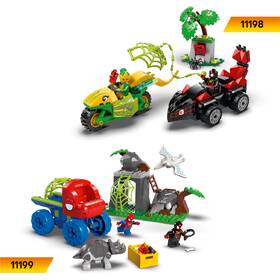 Stavebnice LEGO® Marvel Spidey a jeho úžasní přátelé 11200 Spidey, Gobby a raptoří bitva na základně na stromě 

 obrázek produktu 3 z 9