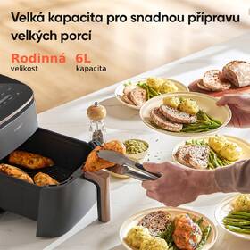 Fritéza horkovzdušná COSORI CAF-DC602-KEUR, 6 l černá

 obrázek produktu 8 z 9