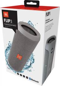 Přenosný reproduktor JBL Flip3 šedý

 obrázek produktu 2 z 7
