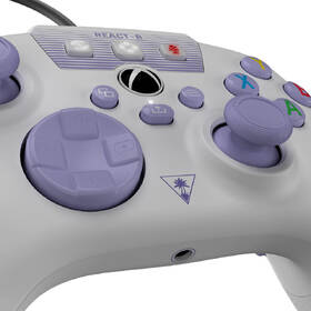 Gamepad Turtle Beach REACT-R pro Xbox One/Series, PC bílý/fialový

 obrázek produktu 7 z 8