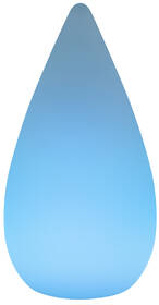 Venkovní lampička Reality Palmas bílá barva
