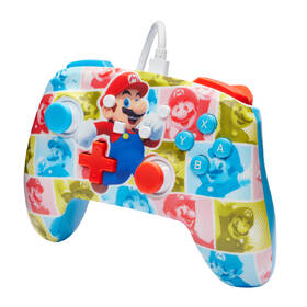 Gamepad PowerA Enhanced Wired Controller na Nintendo Switch - Super Mario - Mario Hero Reel 

 obrázek produktu 1 z 5