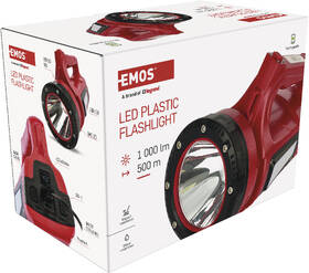 Svítilna EMOS LED nabíjecí, 1000 lm, 15000 mAh černá/červená

 obrázek produktu 16 z 16