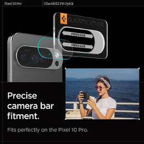 Tvrzené sklo Spigen tR EZ Fit Optik na Google Pixel 10 Pro (2 ks) 

 obrázek produktu 10 z 14