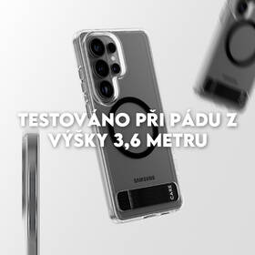 Kryt na mobil PanzerGlass CARE KickStand na Samsung Galaxy S26 Ultra černý/průhledný

 obrázek produktu 3 z 8