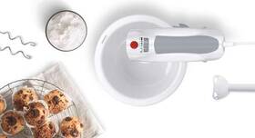 Ruční šlehač s mísou Bosch MFQ3561W šedý/bílý

 obrázek produktu 3 z 15