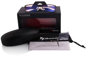 Počítačové brýle Arozzi VISIONE VX-800, jantarová skla černé/bílé

 obrázek produktu 5 z 5