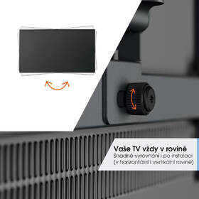 Držák TV Vogel’s TVM 3663 OLED TV polohovatelný, pro úhlopříčky 40" až 77", nosnost 35 kg černý

 obrázek produktu 4 z 14