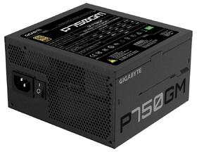 Zdroj GIGABYTE P750GM - 750W 80PLUS Gold černá barva
