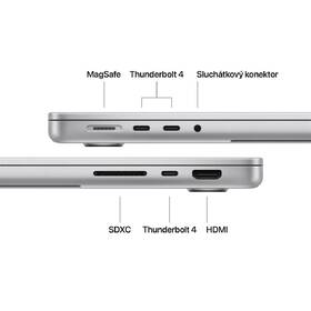 Notebook Apple 14" M5 10× CPU 10× GPU, 16 GB, 512 GB - stříbrný CZ 

 obrázek produktu 6 z 8