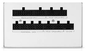 Zdroj Evolveo G750 White 750W 80+ Gold, ATX 3.1 bílý

 obrázek produktu 2 z 11