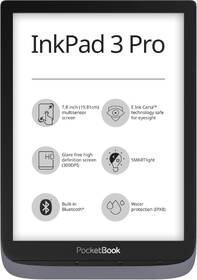 Čtečka e-knih PocketBook 740 Inkpad3 Pro metalic Gray + ochranný obal 

 obrázek produktu 1 z 13