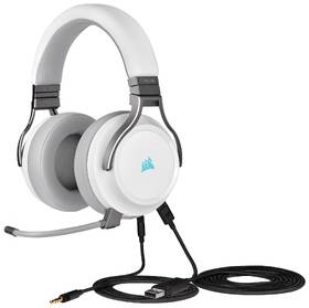 Headset Corsair Virtuoso RGB Wireless High-Fidelity bílý

 obrázek produktu 6 z 14