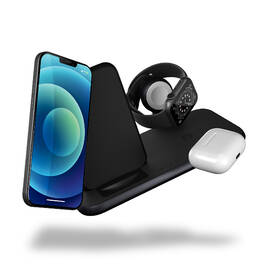 Bezdrátová nabíječka ZENS 4v1 Stand Wireless Charger, 45W USB PD černá

 obrázek produktu 3 z 5