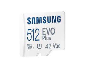 Paměťová karta Samsung 512GB UHS-I U3 (130R/30W) + SD adaptér 

 obrázek produktu 2 z 4