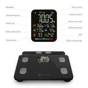 Osobní váha TrueLife FitScale W8 BT Black černá

 obrázek produktu 5 z 15
