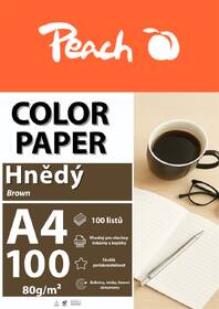 Papíry do tiskárny Peach Color A4 - 100 listů hnědé

 obrázek produktu 2 z 2