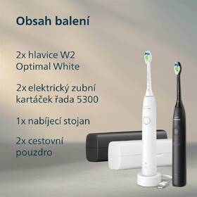 Set zubních kartáčků Philips HX7109/01 černý/bílý

 obrázek produktu 7 z 10
