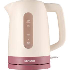 Rychlovarná konvice Sencor SWK 1733RS 1,7 l růžová/béžová

 obrázek produktu 2 z 9
