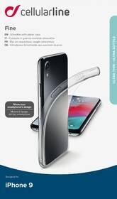 Kryt na mobil CellularLine na Apple iPhone XR průhledný

 obrázek produktu 3 z 3
