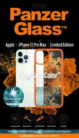 Kryt na mobil PanzerGlass ClearCase Antibacterial na Apple iPhone 12 Pro Max oranžový

 obrázek produktu 5 z 5