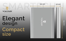 Powerbanka Viking Smartech II QC 3.0 40 000mAh šedá

 obrázek produktu 10 z 13