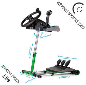 Stojan pro volant Wheel Stand Pro Farm Truck Lite V3 černý/zelený

 obrázek produktu 1 z 3