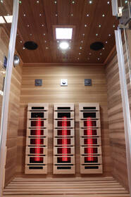 Infrasauna Belatrix Cedr Superior 2 RegenaRay 

 obrázek produktu 4 z 9