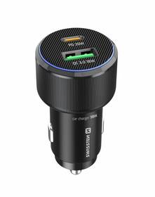 Adaptér do auta Swissten USB-C PD + USB-A, 38W + USB-C kabel 1m černý

 obrázek produktu 1 z 3