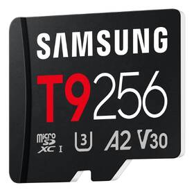 Paměťová karta Samsung T9 MicroSDXC 256GB UHS-I U3 (200R/130W) + USB Adaptér černá

 obrázek produktu 3 z 6