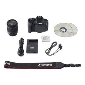 Digitální fotoaparát Canon 700D + EF-S 18-55 DC černý

 obrázek produktu 11 z 15