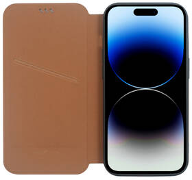 Pouzdro na mobil flipové RhinoTech FLIP Eco Case na Apple iPhone 14 hnědé

 obrázek produktu 4 z 8