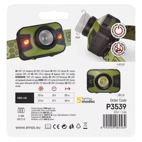 Čelovka EMOS P3539, CREE LED, 330 lm, 200 m, 3x AAA 

 obrázek produktu 10 z 10