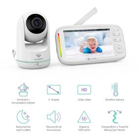 Dětská elektronická chůva TrueLife NannyCam R5 bílá/zelená

 obrázek produktu 4 z 12