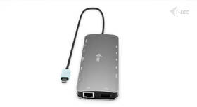 Dokovací stanice i-tec USB-C Metal Nano 3x Display, 2x HDMI 1x USB-C video, PD 140W 

 obrázek produktu 2 z 4