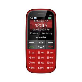Mobilní telefon Aligator A770 Senior červený

 obrázek produktu 1 z 7